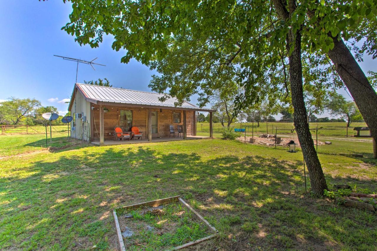 Collinsville Texas Cabin On 130 Acres Walk To Lake Ray Roberts מראה חיצוני תמונה