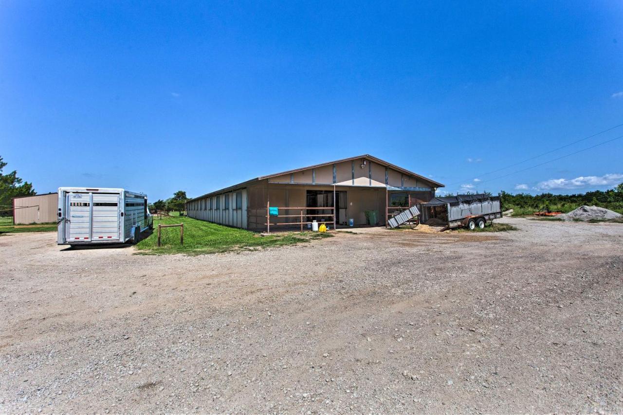 Collinsville Texas Cabin On 130 Acres Walk To Lake Ray Roberts מראה חיצוני תמונה